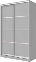 Картинка Шкаф-купе 2-х дверный с разделителями 2200 1500 620 от интернет-магазина Купи-купе