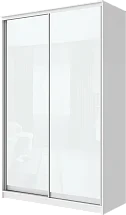 Картинка 2-х дверный шкаф-купе с цветной пленкой Белый №10 2300 1682 620 от интернет-магазина Купи-купе